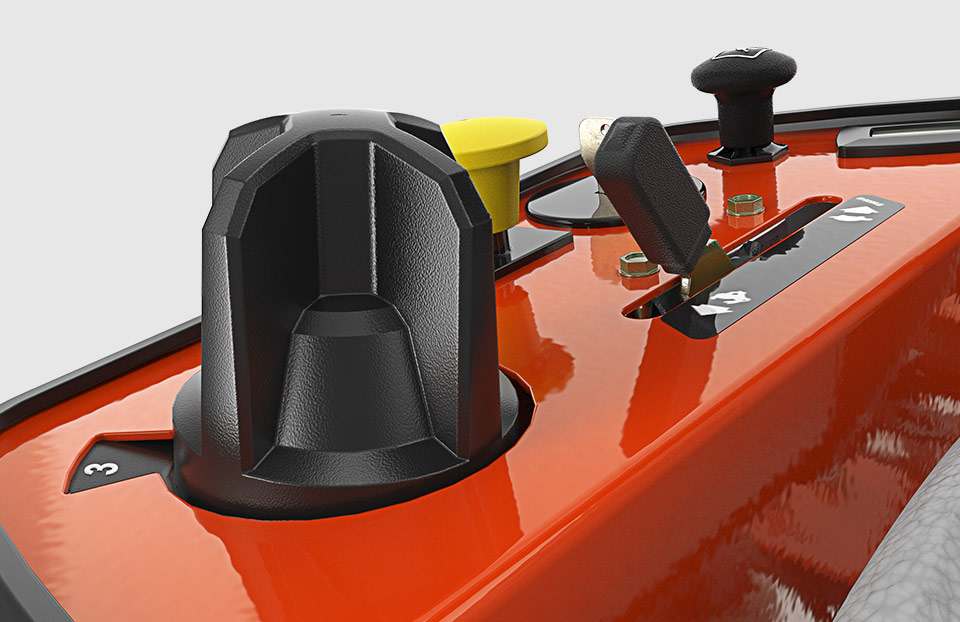 DIAL-OPERATED CUT HEIGHT