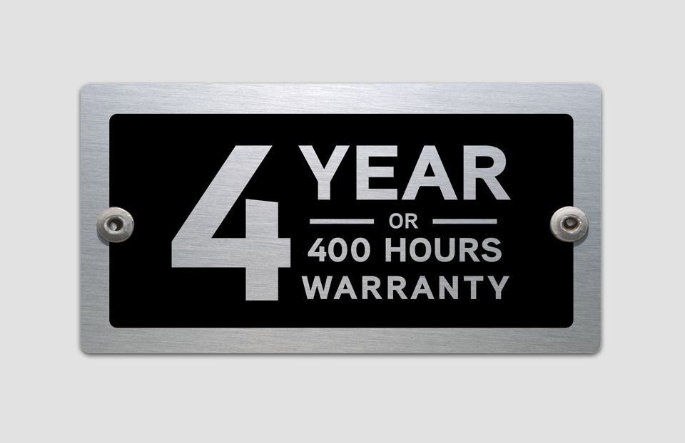 Industry-Leading Warranty