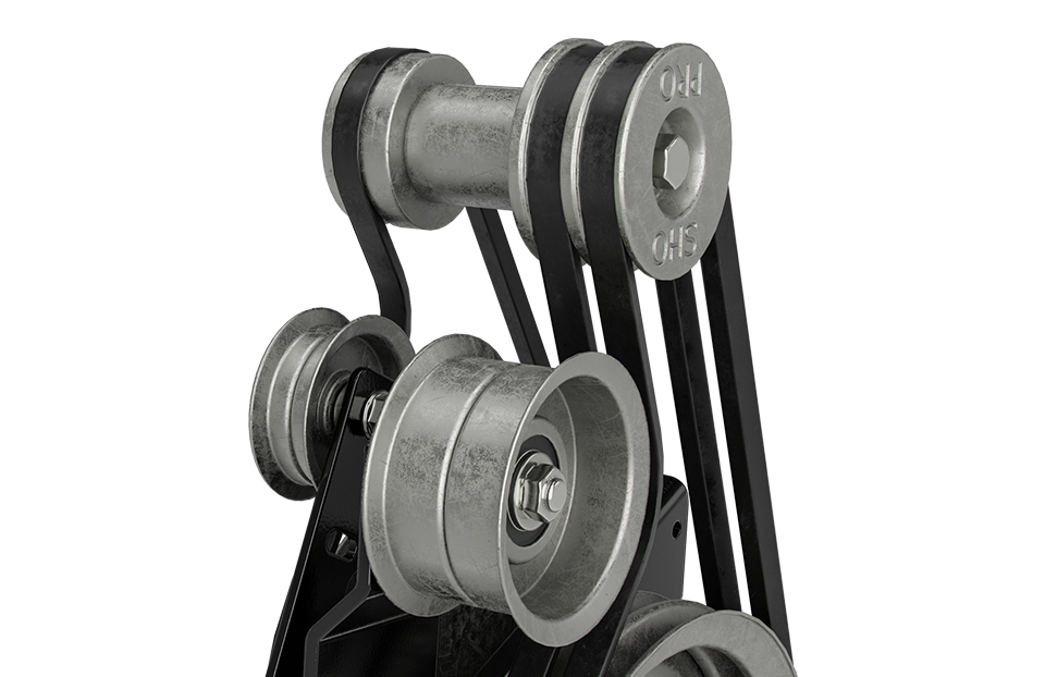 DUAL BELT DRIVE
