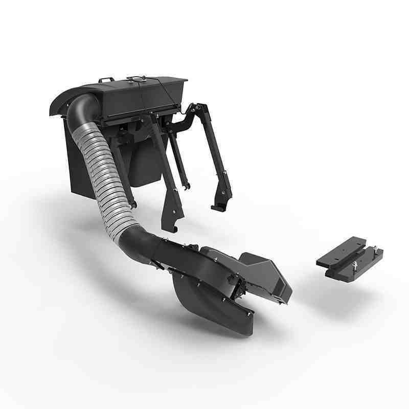 44-60 in Deck 2-Bucket Powered Bagger Kit, 6.3 Bushel Capacity