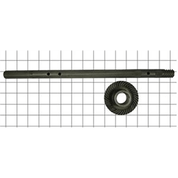 Ariens Sno-thro Shaft And Gear Assembly