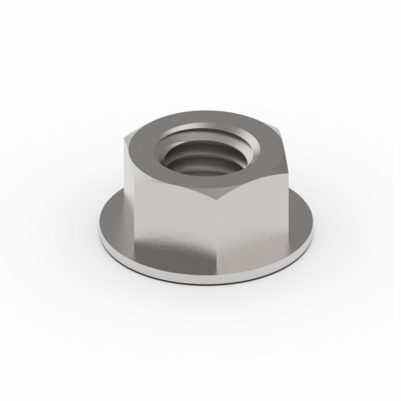 1/4 in Top Lock Flange Nut