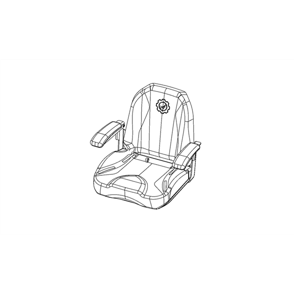 Ariens  Zero Turn Seat 05176000