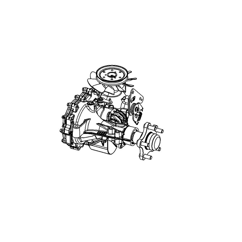 Transaxle, Zt3400, Rh