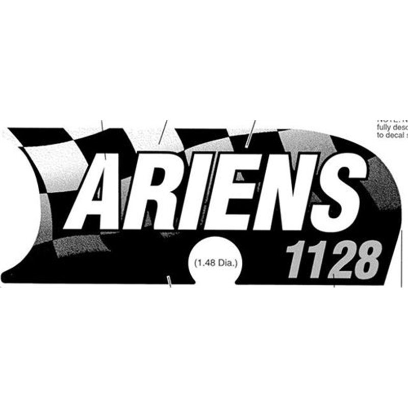 Ariens Sno-thro Decal, Front Panel - 1128