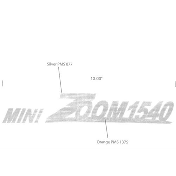 Ariens Lawn Mower Decal, Mini  1540