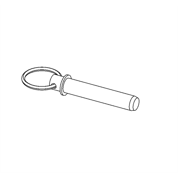 Pin, .50 X 2.20 Usable Lg Ball