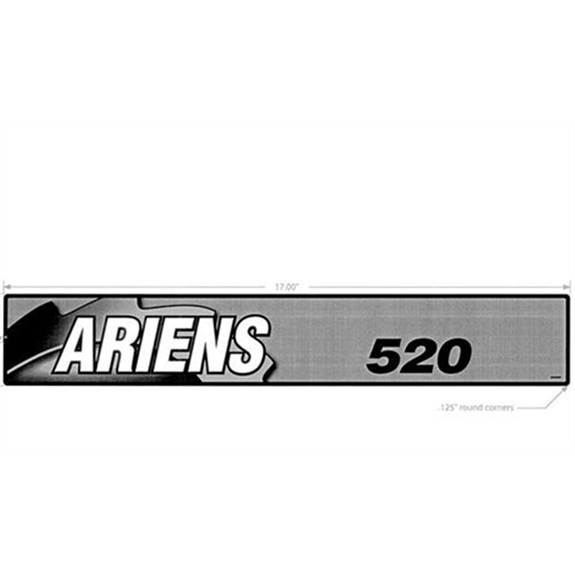 Ariens Sno-thro Decal, Front Panel, St520