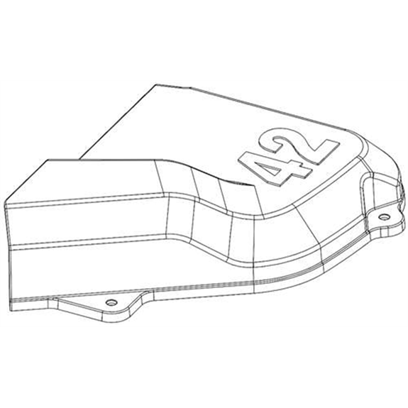 Ariens Lawn Mower Cover, Belt 42 Left Ariens Lawn Mower Cover, Belt 42 Left