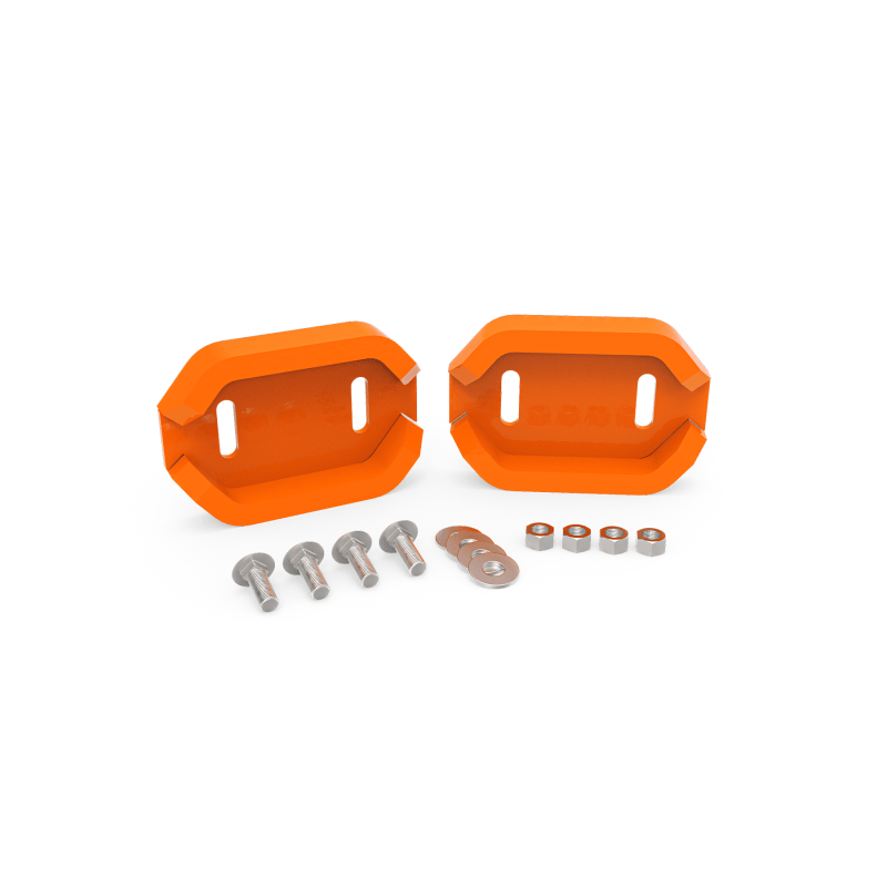 Reversible Professional Steel Skid Shoe Kit, Set of 2