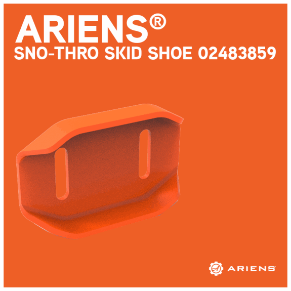 Reversible Steel Skid Shoe for 20-36 Inch Snow Blowers