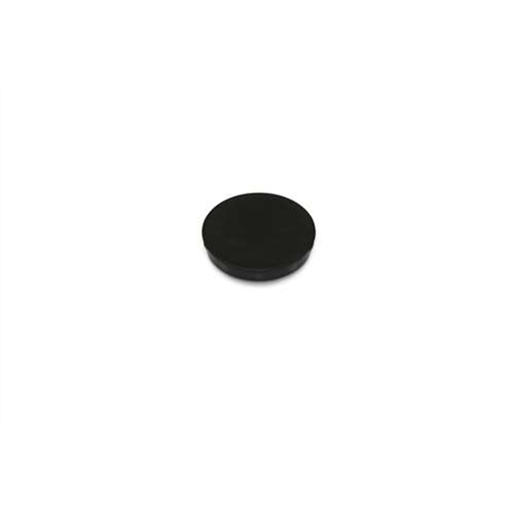 Plug, Dome-black,4.0 in. Dia