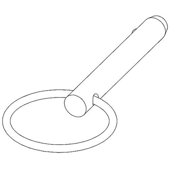 Pin, Ring Detent .25x1.50 Zc