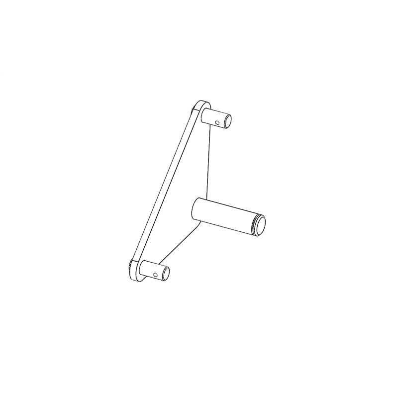 Ariens Lawn Mower Weldment, Deck Pivot Ztxl Rear Left Hand
