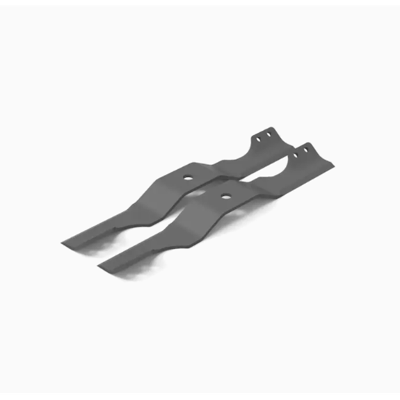 34 in Deck High-Lift Mower Blade Kit EDGE ZOOM (2-Pack)