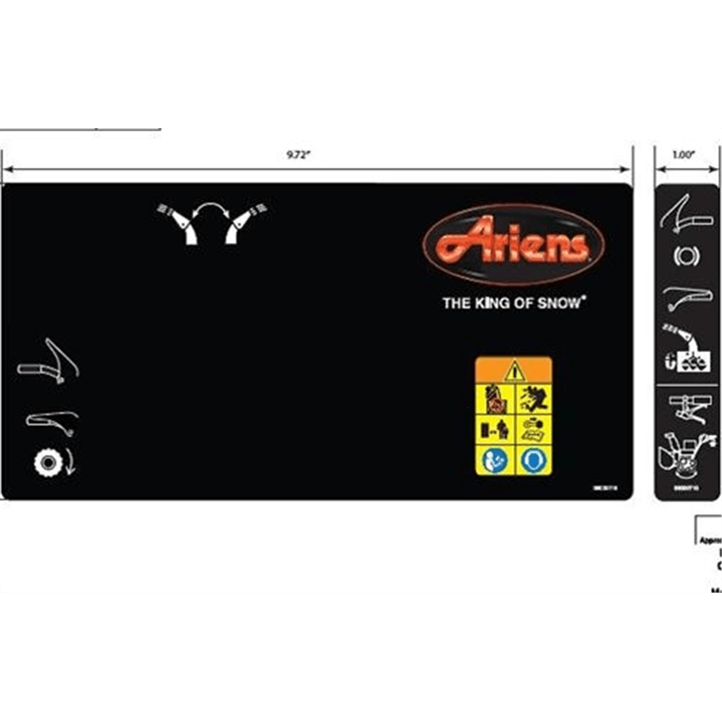 Decal, Control - Deluxe Track