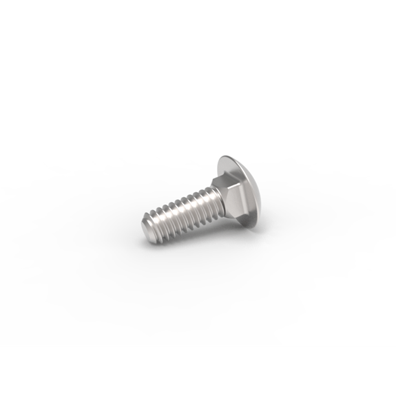 Replacement Round Head Square Neck Bolt .25-20x.750 G5 Zcc