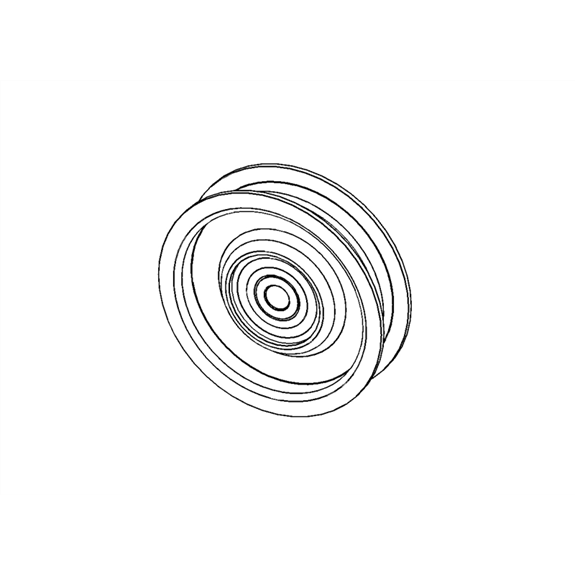 Idler, Flat - 3.05 in. X .75 in.