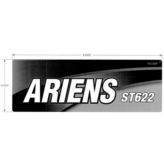 Ariens String Trimmer Decal-Ariens St 622