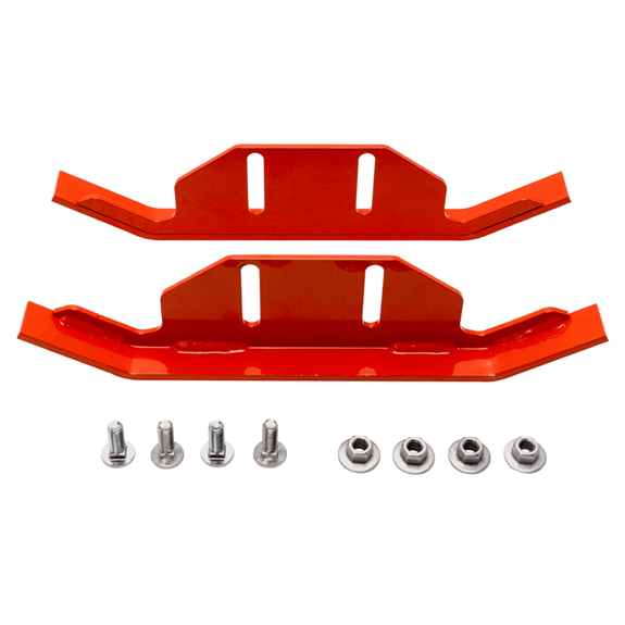 Long-Runner Steel Skid Shoe Kit, Set of 2
