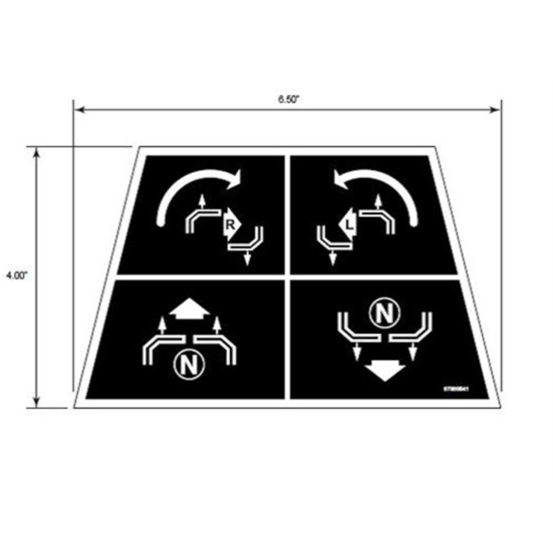 Ariens Lawn Mower Decal, Steering