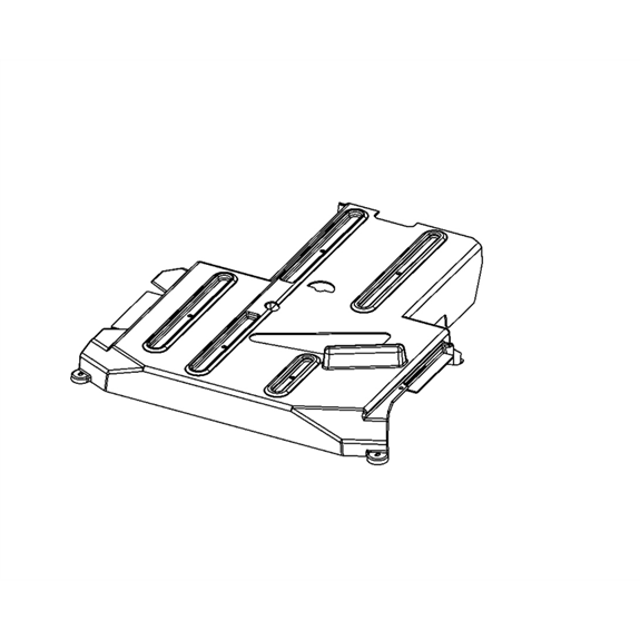 Guard, Deck -center (grey)