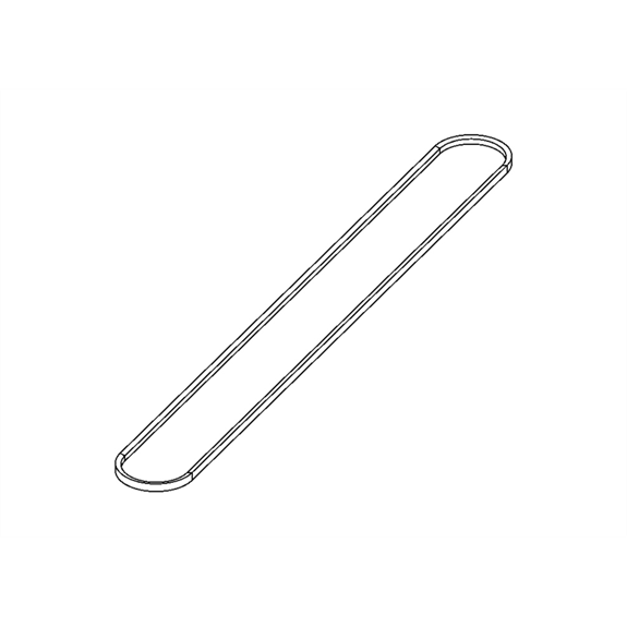 Zero-Turn Mower V-belt - Raw Edge