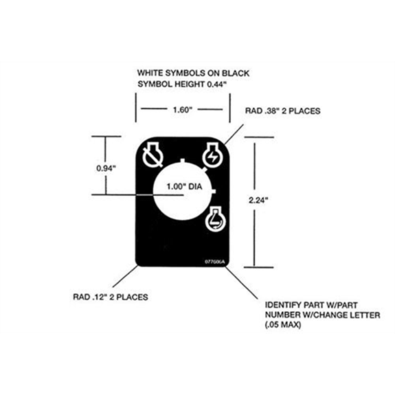 Decal-key Switch