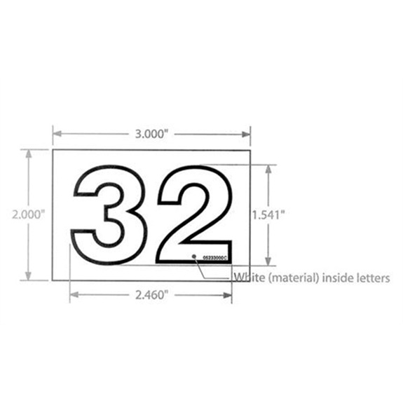 Decal, 32 Decal, 32