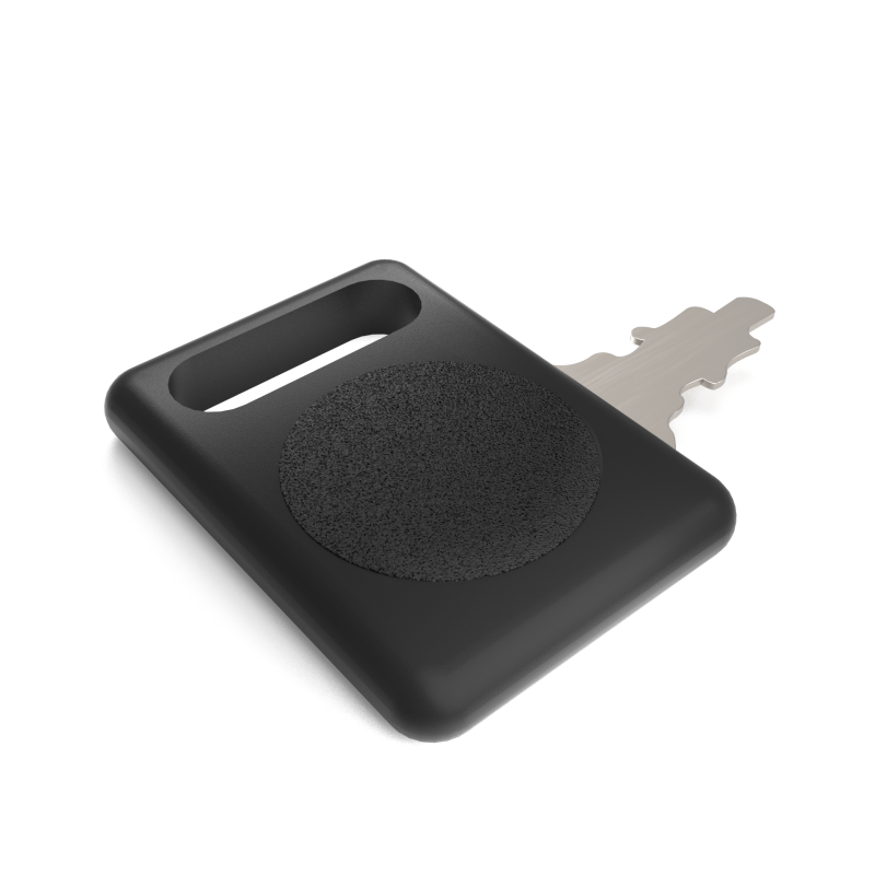 Electric start key with cap