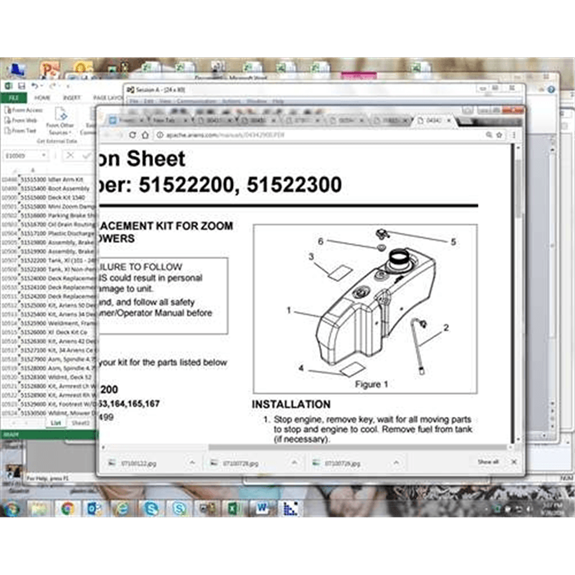 Ariens Lawn Mower Tank, Xl