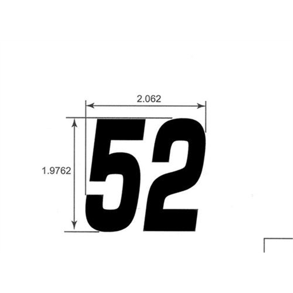 Ariens  Zero Turn Mower Decal, Deck Size 52