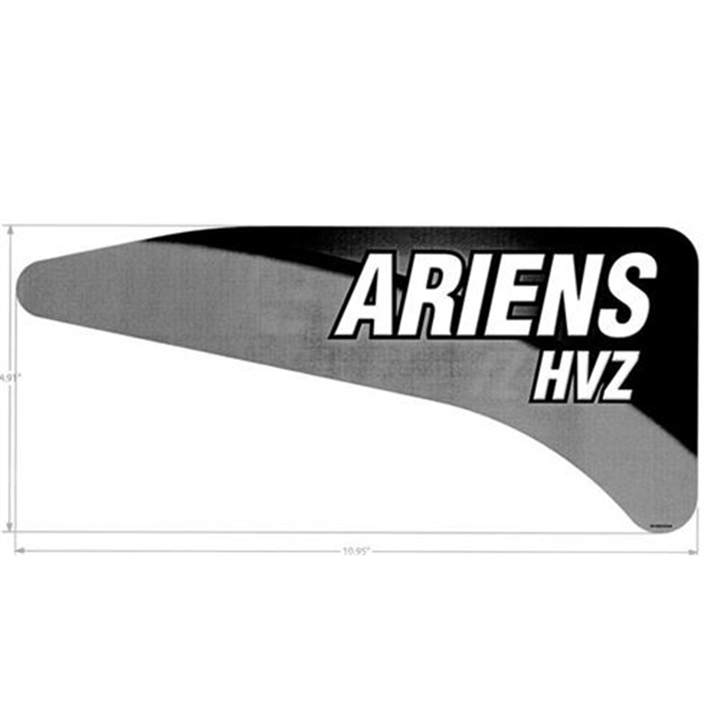 Ariens Lawn Mower Decal, Hvz Right Hand Fender