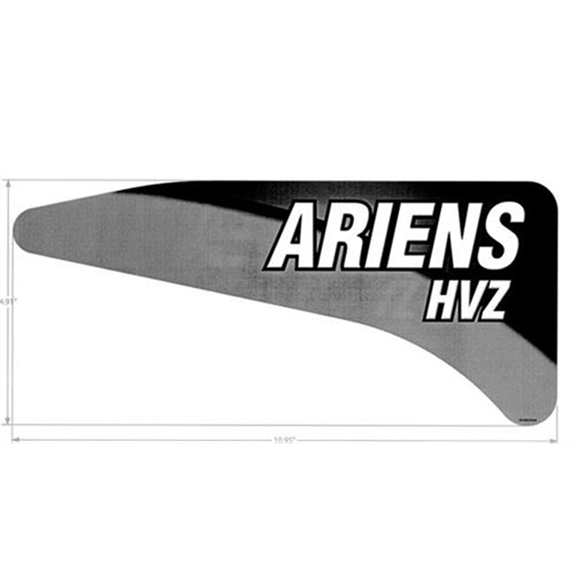 Ariens Lawn Mower Decal, Hvz Right Hand Fender