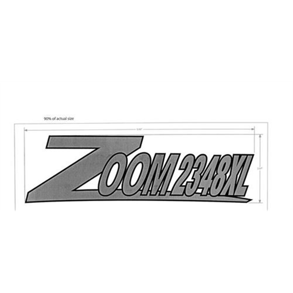 Ariens Zero Turn Mower Decal,  2348xl