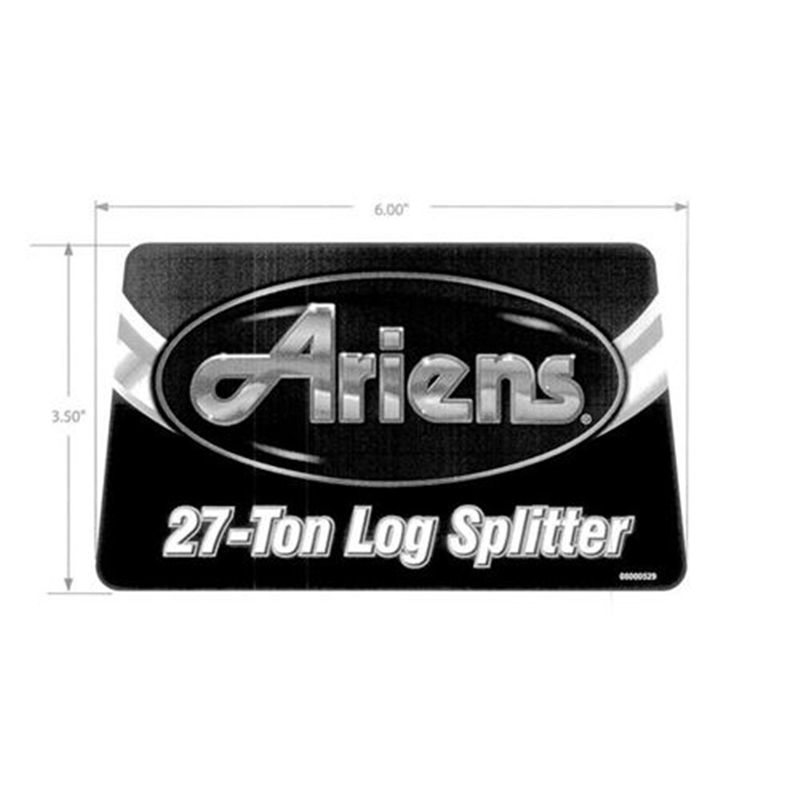 Decal, Log Splitter-Ariens 27t