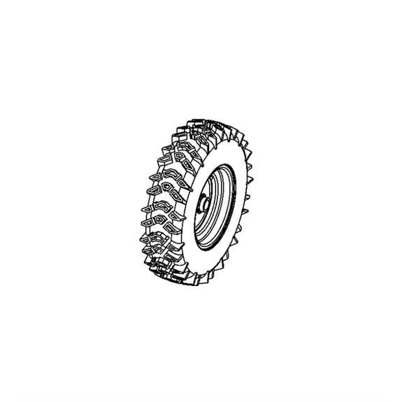 Ariens Sno-thro Tire/wheel, Right Hand 16x4.8-8 Diff