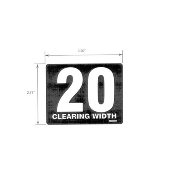 Ariens Sno-thro Decal, Housing, 20