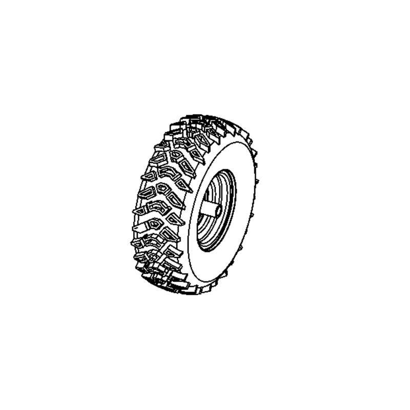 Tire/wheel,lh 15x5.00-6 Pin T2
