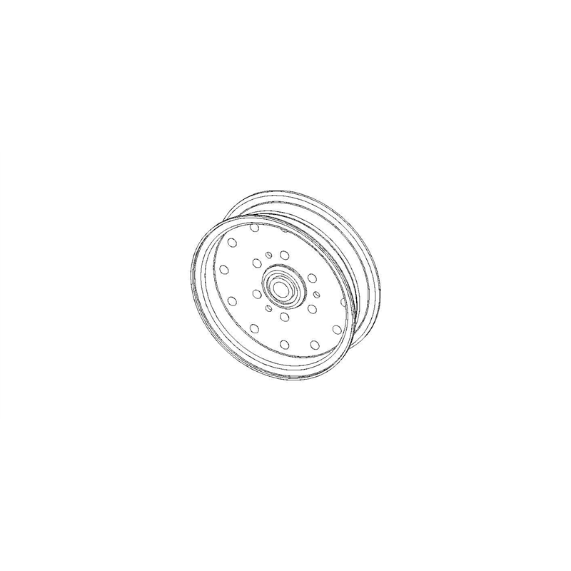 Pulley, Flat Idler 6.00 X .635