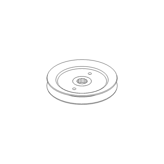 Pulley, Spindle 6.34 Od