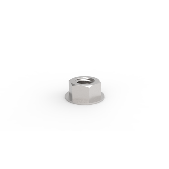 Nut-lk-ctr-flg .500-13 Gg Zcc
