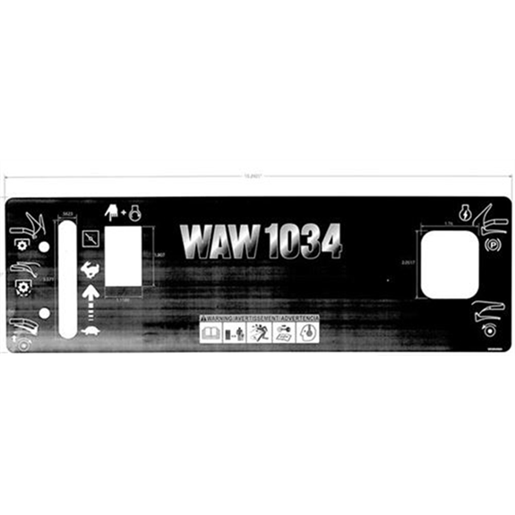 Ariens Walk-behind Mower Decal, Waw Operational
