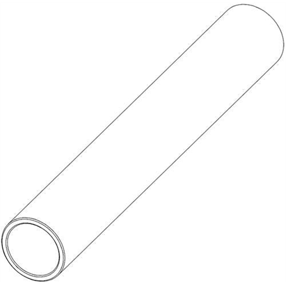 Replacement Caster Axle Tube for Certain Gravely Mowers