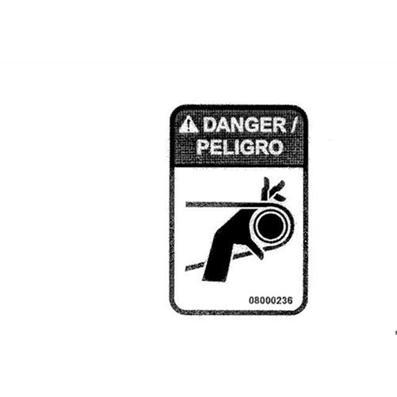 Decal, Edger Belt Finger Decal, Edger Belt Finger