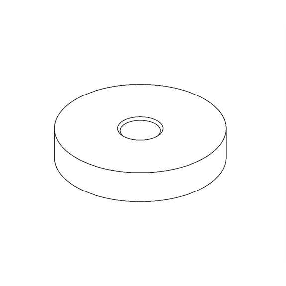 Spacer, .450x2.00x.396