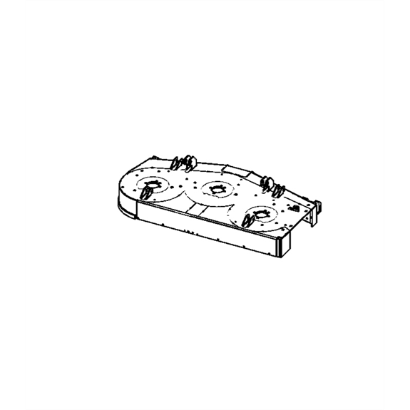 Wldmt, 48 in. Side Discharge Deck