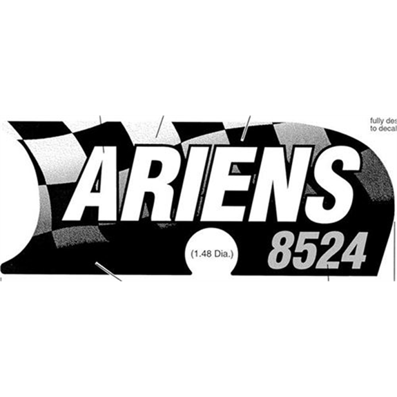 Ariens Sno-thro Decal, Front Panel 8524