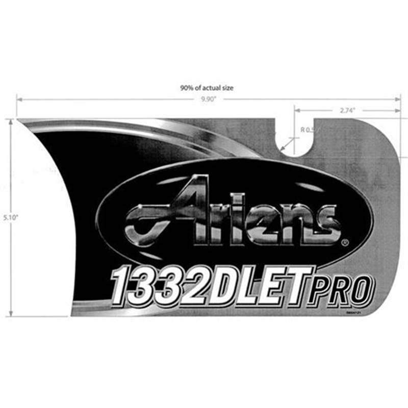 Ariens Sno-thro Decal, St1332dlet