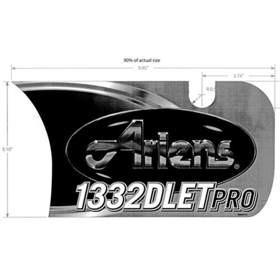 Ariens Sno-thro Decal, St1332dlet